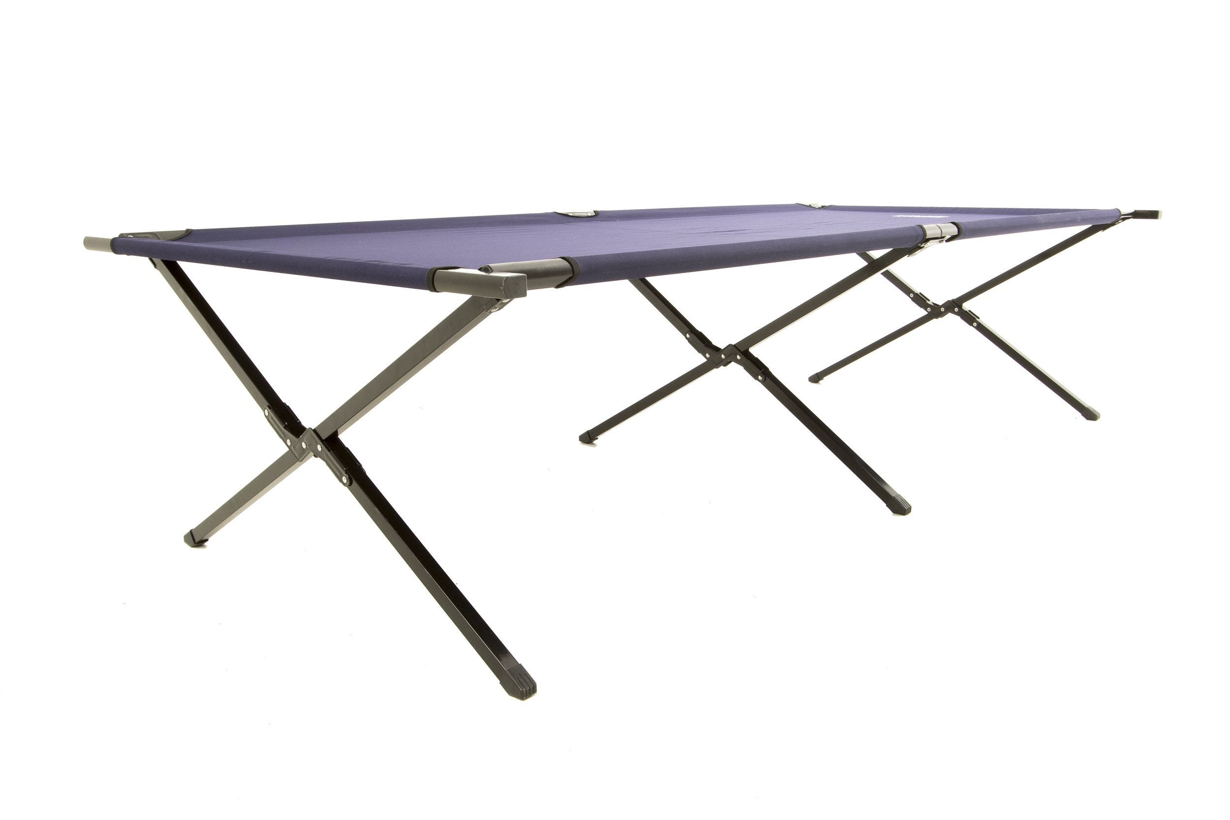 Kings Camping Stretcher Bed 2in1 LED Light Fan 4WD Supacentre