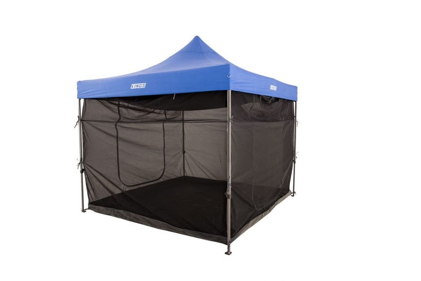 Kings 3x3m Gazebo Mosquito Net | Mozzie & Midgee Proof | Fits Most 3x3m Gazebos