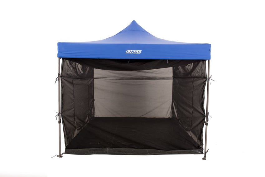 Kings 3x3m Gazebo Mosquito Net | Mozzie & Midgee Proof | Fits Most 3x3m Gazebos