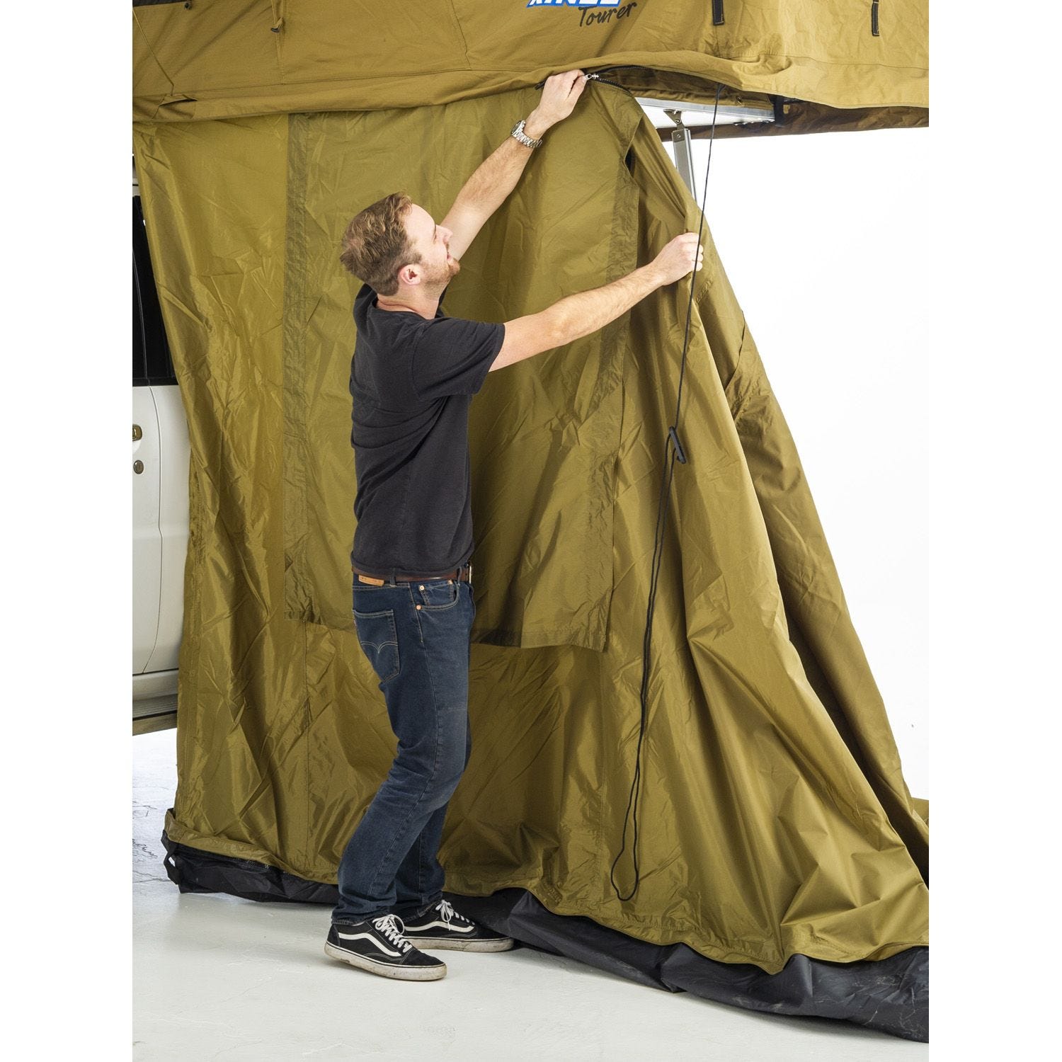 4 man Annex for Roof Top Tent fully waterproof incl enclosed floor Adventure Kings