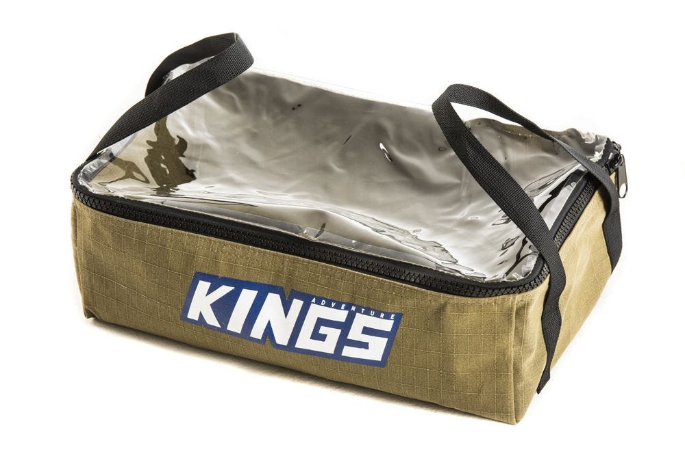 Kings Clear Top Canvas Bag Premium Tool Roll 4WD Supacentre