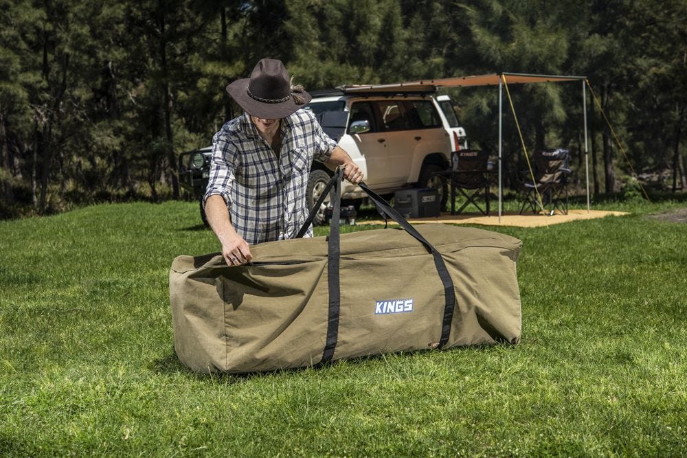Kings swag tent cheap