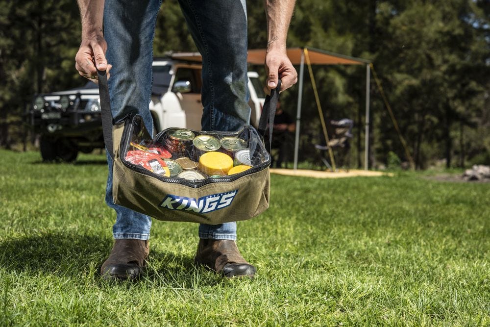 Canvas sales bags camping