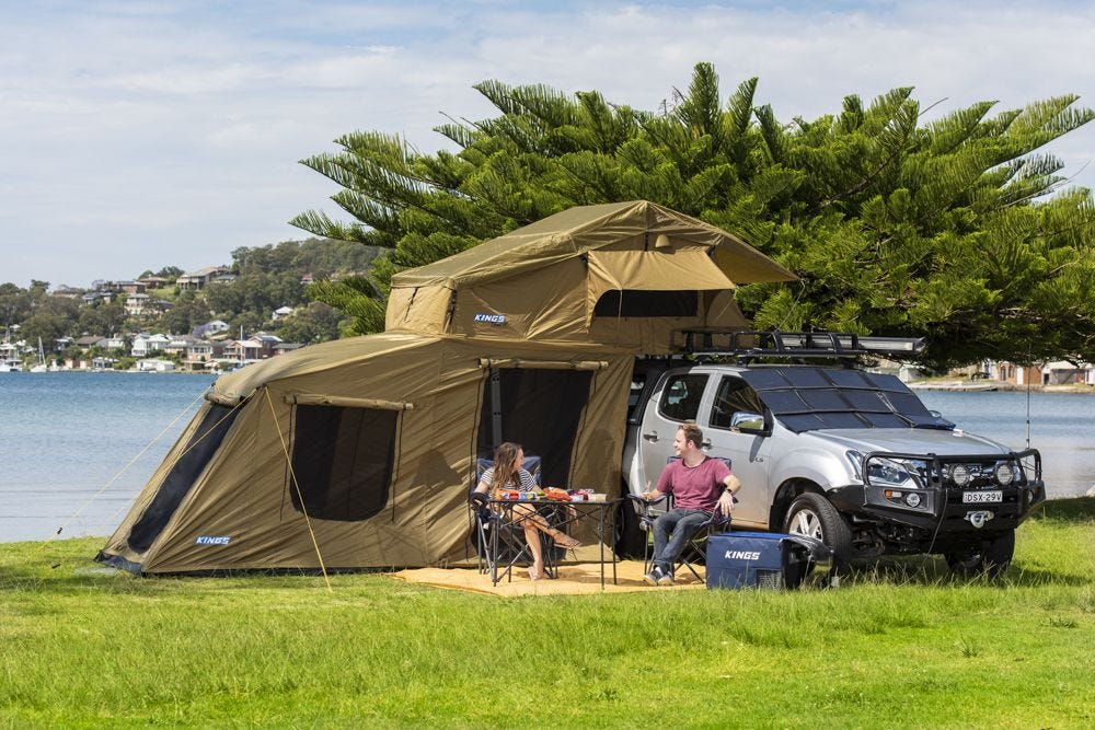 Adventure Kings Roof Top Tent 6 man Annex Outdoor Products