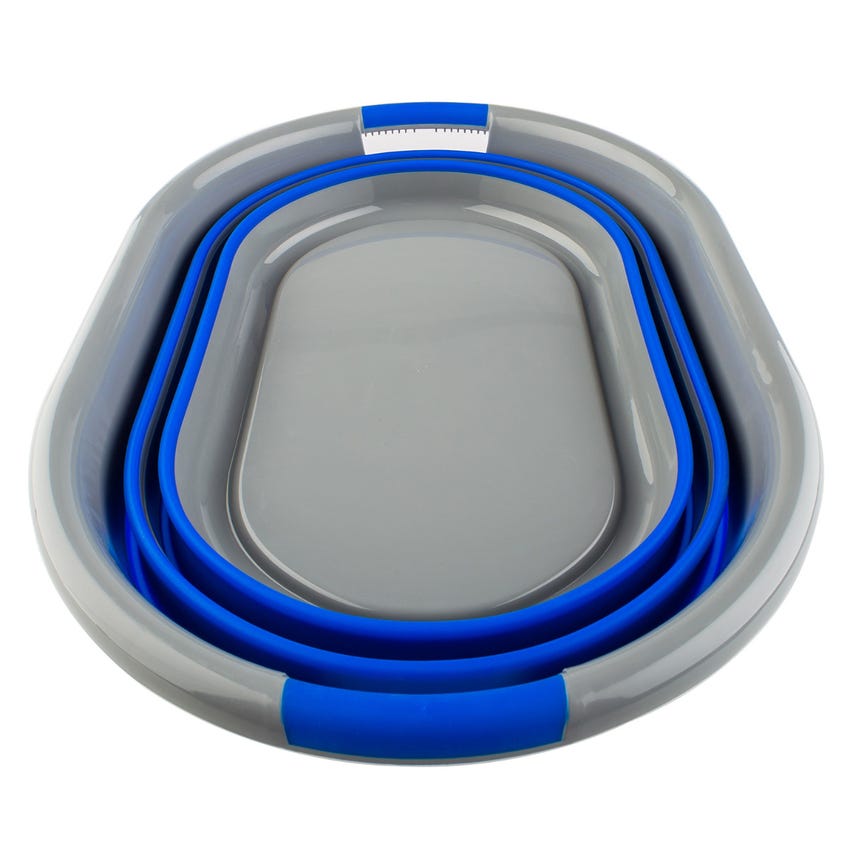Kings Collapsible Laundry Basket | Heavy Duty | Packs Away Flat | Great for home or camping