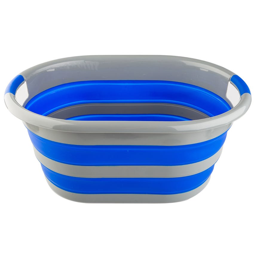 Kings Collapsible Laundry Basket | Heavy Duty | Packs Away Flat | Great for home or camping