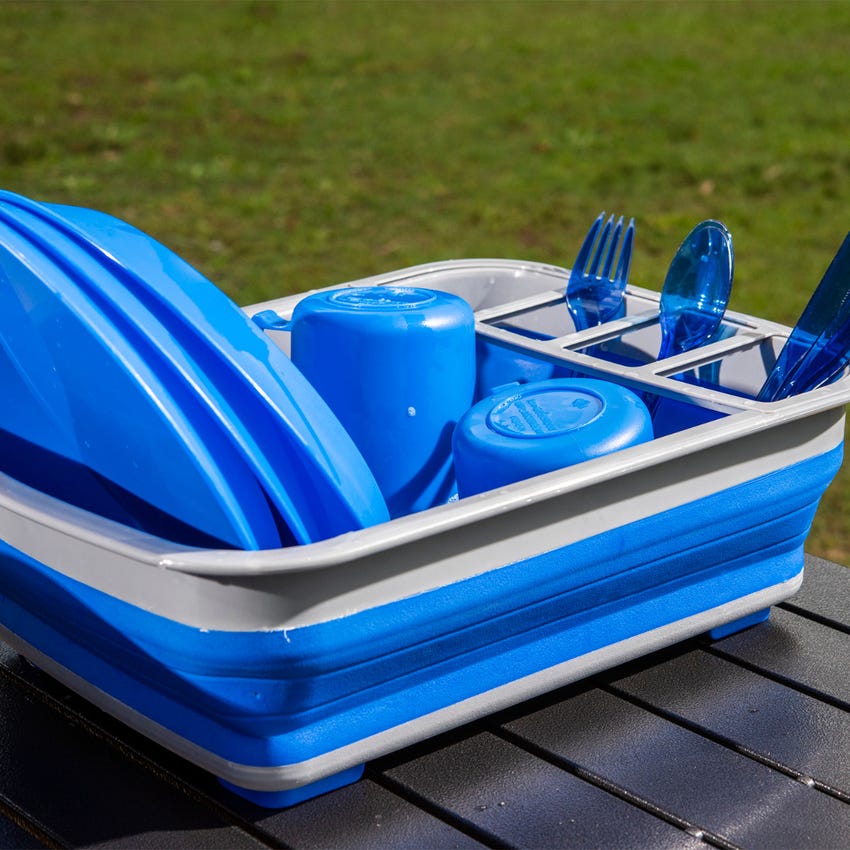Kings Collapsible Dish Rack| Heavy Duty | Packs Away Flat