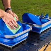 Kings Collapsible Dish Rack| Heavy Duty | Packs Away Flat