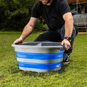 Kings Collapsible Laundry Basket | Heavy Duty | Packs Away Flat | Great for home or camping