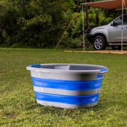 Kings Collapsible Laundry Basket | Heavy Duty | Packs Away Flat | Great for home or camping