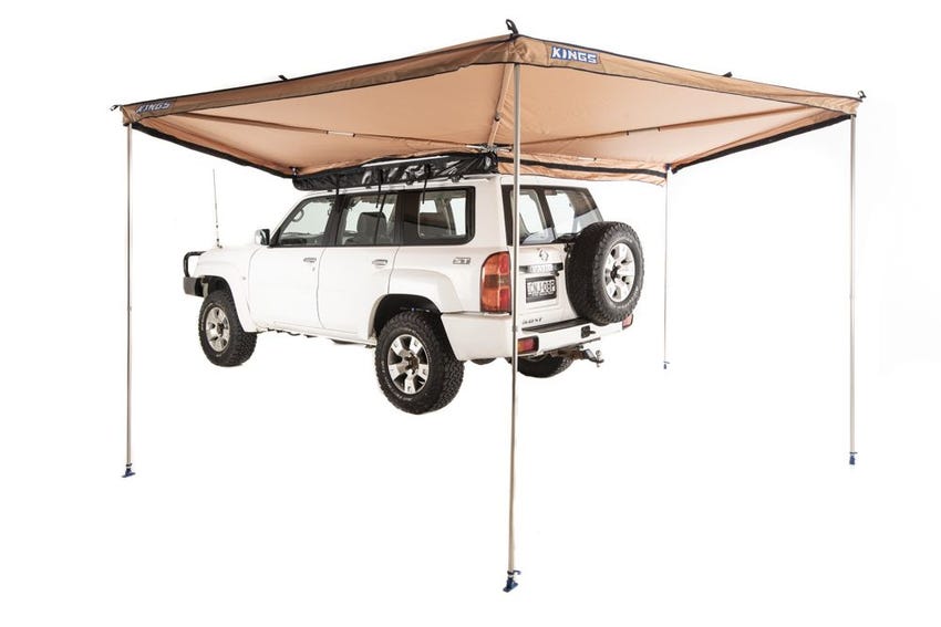 Kings 270° King Wing Awning + 270° King Wing Awning Wall 4WD Supacentre