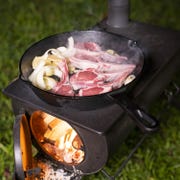 Adventure Kings Skillet Pan | 26cm Diameter | Cast Iron