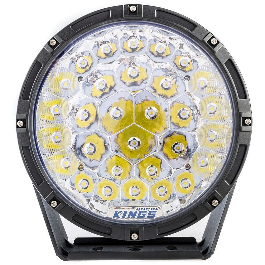 Kings Lethal 9” Premium LED Driving Lights | Fitted with OSRAM LEDs | 17,586 Lumens | 1 Lux @ 1,097m | Spot Lights