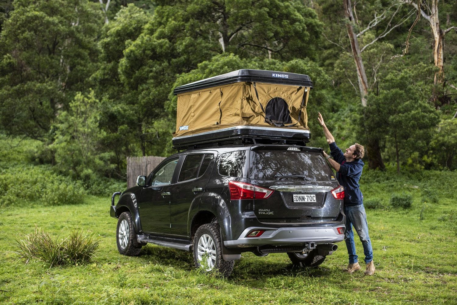 Kings hard shell roof top tent store