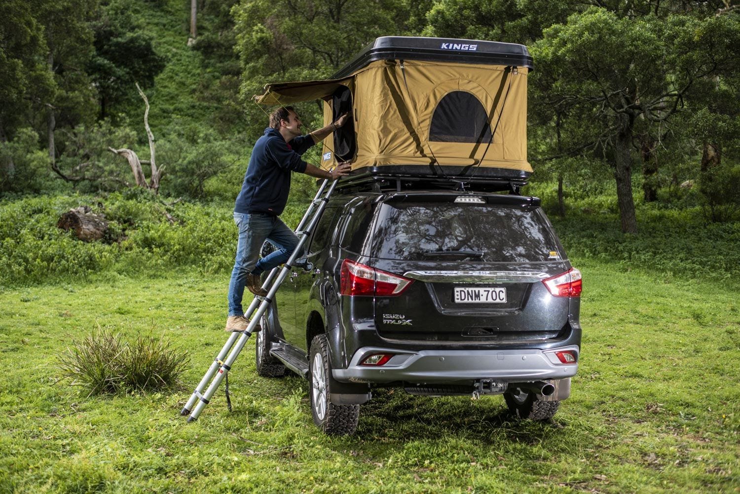 Kings hard roof hot sale top tent