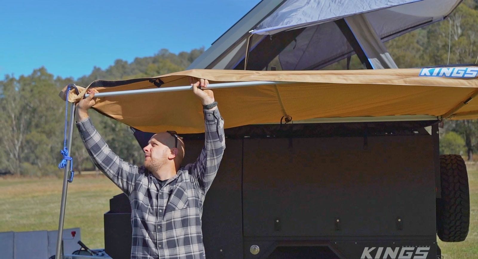 Kings roof top awning new arrivals