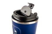 Kings Blue Coffee Cup | 380ml Vacuum Travel Mug | Insulated Stainless Steel | For Hot & Cold Drinks