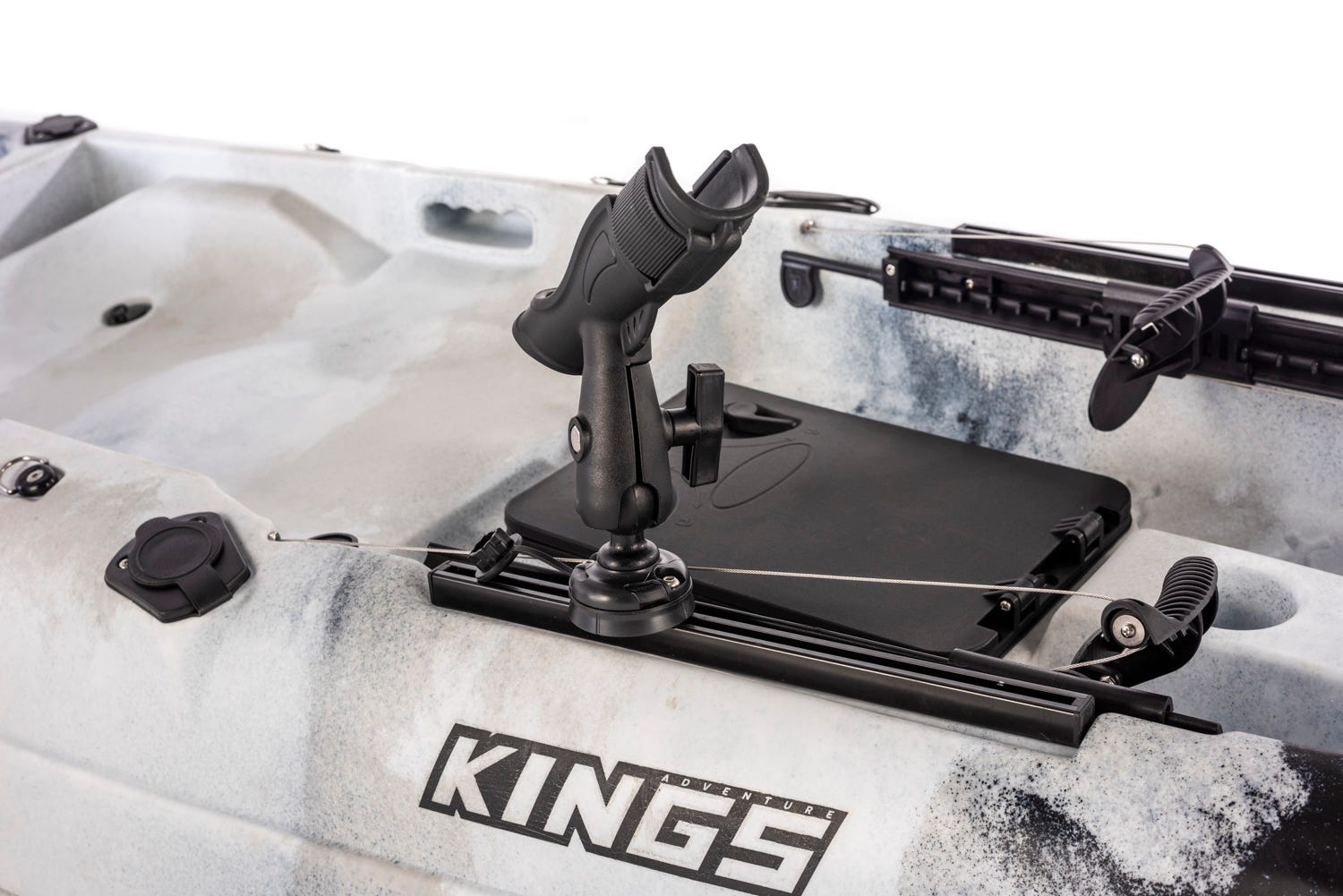 Kings 360 Swivelling Kayak Rod Holder Side Mount Suits Kings Kayaks Outdoor Products Australia