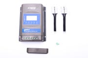Kings Plus 20A MPPT Solar Regulator | Lithium & AGM Compatible | Digital Display with Volts, Amps and Watts | Inc. Two Quick-Connect Plugs