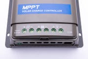 Kings Plus 20A MPPT Solar Regulator | Lithium & AGM Compatible | Digital Display with Volts, Amps and Watts | Inc. Two Quick-Connect Plugs