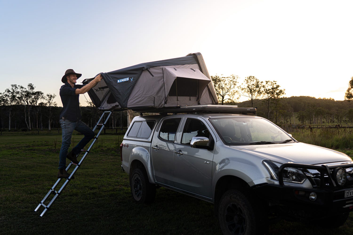 Kings roof top tent install sales