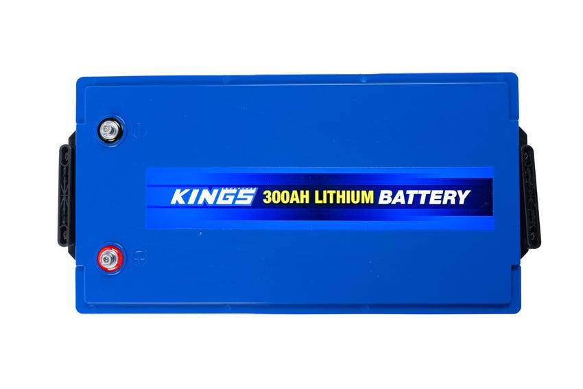 Kings 12V 300Ah Deep Cycle Lithium LiFePO4 Battery | Quality integrated BMS | Long Life