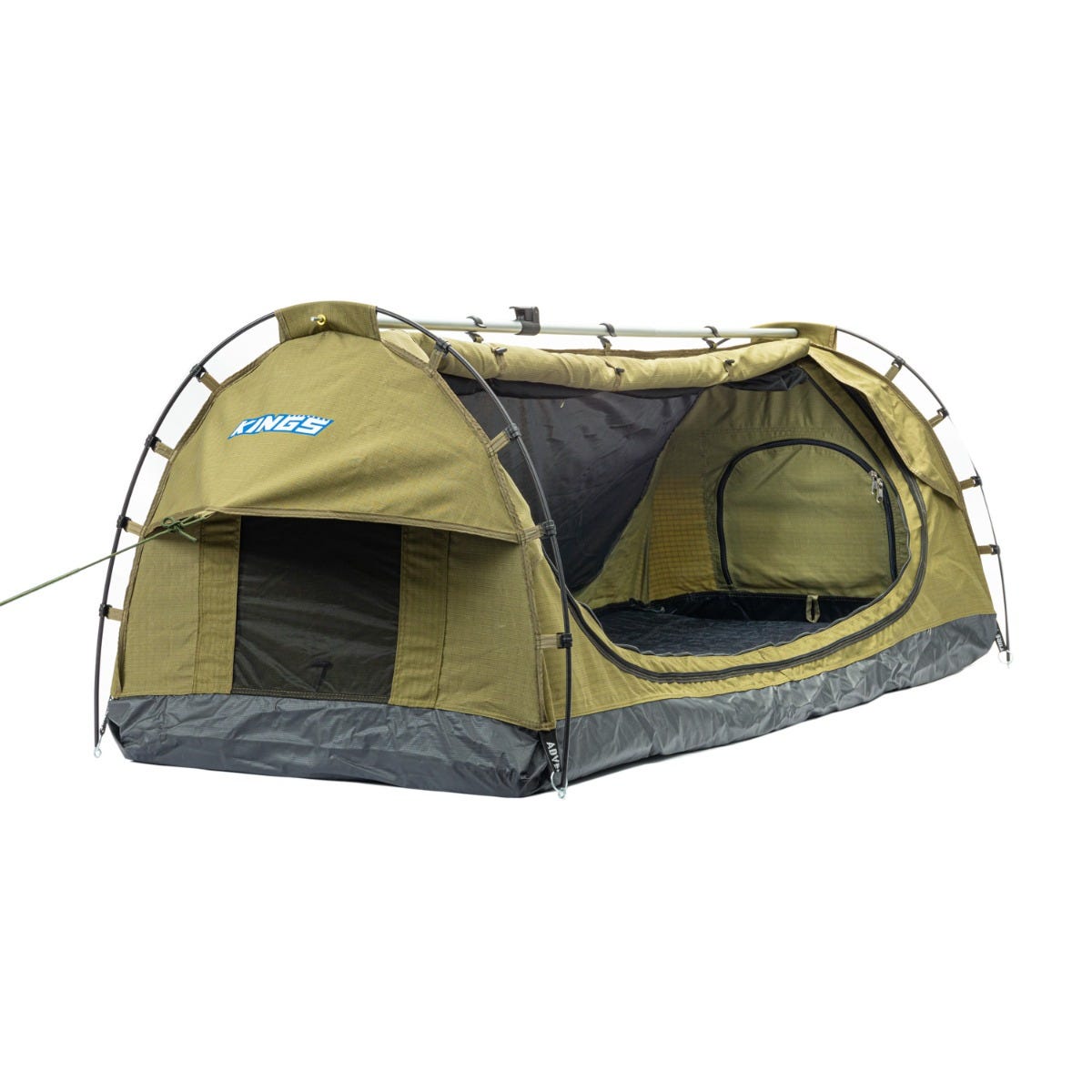 Kings Deluxe Escape Single Swag Camping Stretcher Bed Outdoor