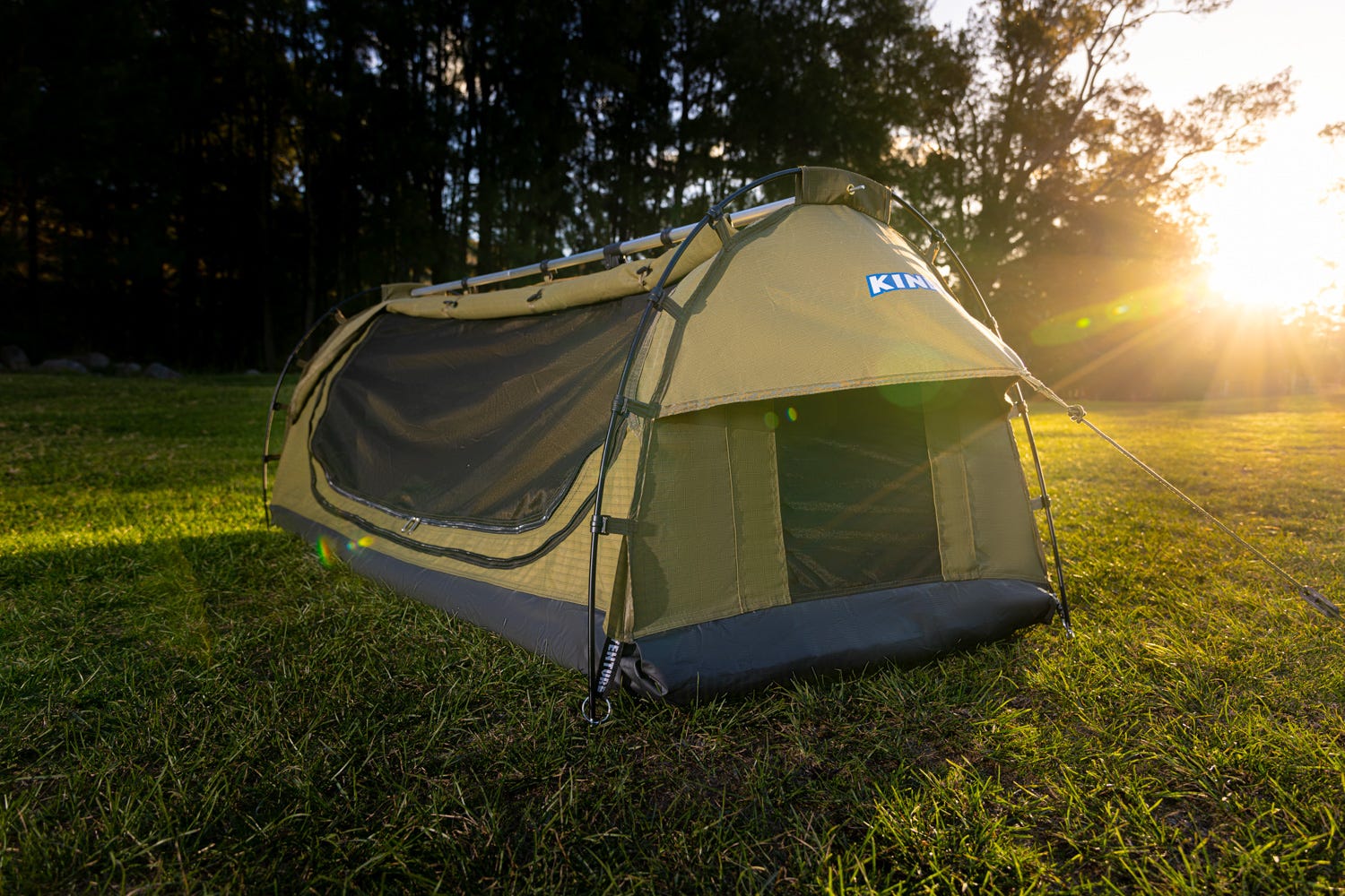 Kings Universal Sleeping Bag Deluxe Single Swag Outdoor