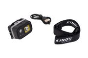 Kings Plus Lithium LED Head Torch | Rechargeable |Handsfree Motion Sensor | 410 Lumens