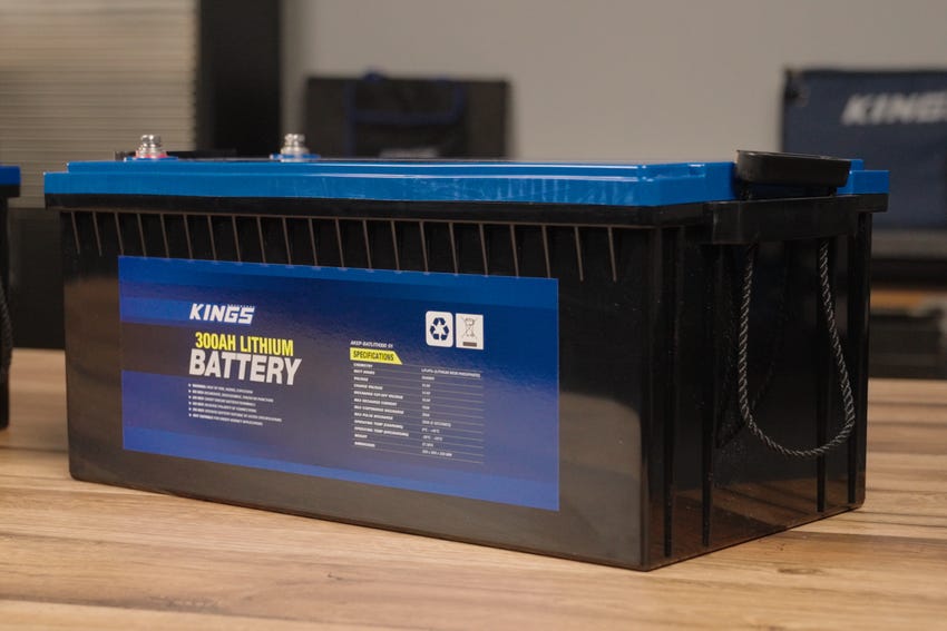 Kings 12V 300Ah Deep Cycle Lithium LiFePO4 Battery | Quality integrated BMS | Long Life
