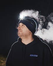 Kings Plus Lithium LED Head Torch | Rechargeable |Handsfree Motion Sensor | 410 Lumens