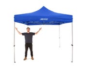 Kings 3x3m Portable Gazebo | Heavy Duty Steel Frame | UPF50+ | Waterproof | 420D Coated polyester