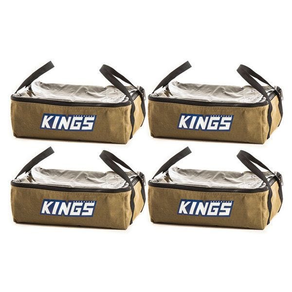 4 x Adventure Kings Clear Top Canvas Bag