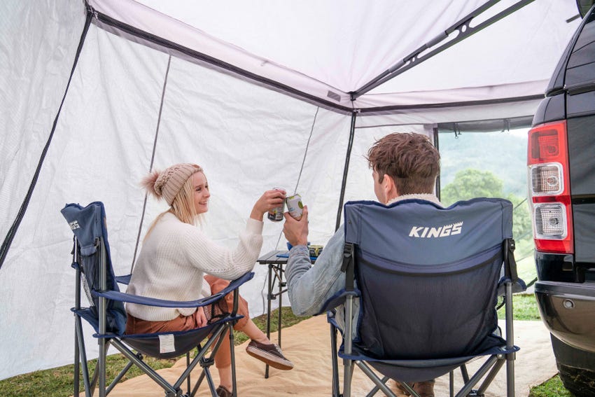 Kings 270° FreeStanding Awning Wall 4WD Supacentre