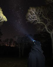 Kings Plus Lithium LED Head Torch | Rechargeable |Handsfree Motion Sensor | 410 Lumens