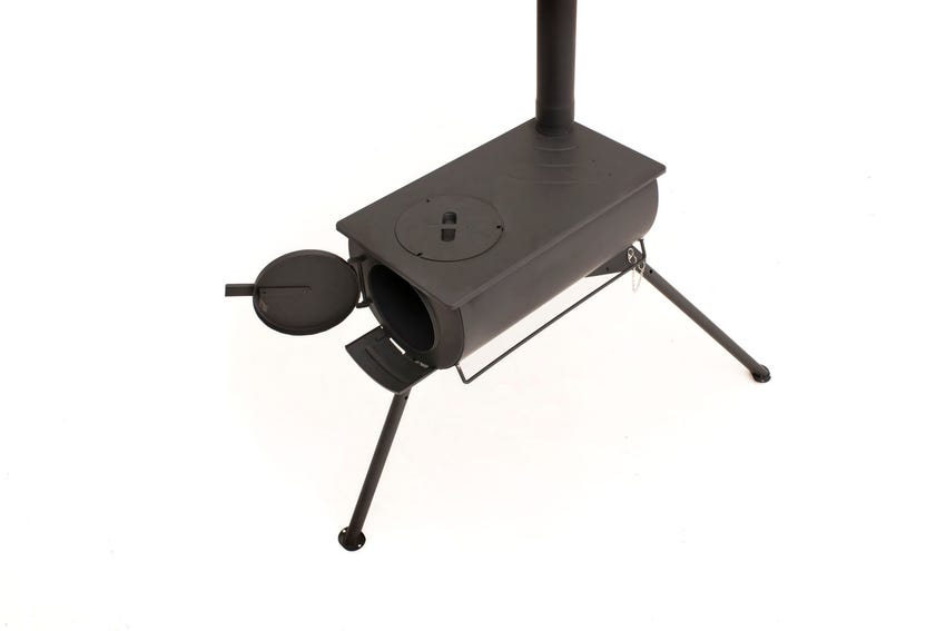 Kings Portable Camp Oven/Stove | Wood Fired BBQ | Enclosed Firepit | Packs Down For Easy Transport