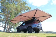 Kings Plus 270 Tourer XL Freestanding Awning | Gigantic 14.57sqm Coverage | Perfect For Large 4WDs & Camper Trailers | Powdercoated Aluminium Frame