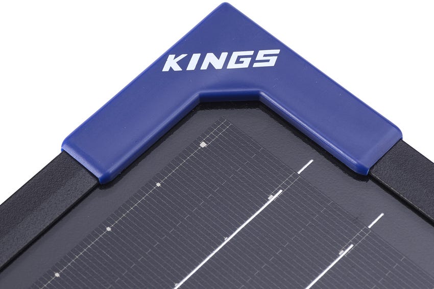 Kings 100W Fixed Solar Panel | Up to 8.33A of charge at 12V | Grade A cells | 1.8cm Slimline Frame