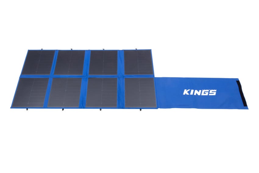 Kings 240W Folding Solar Blanket + 15A PWM Solar Controller 4WD Supacentre