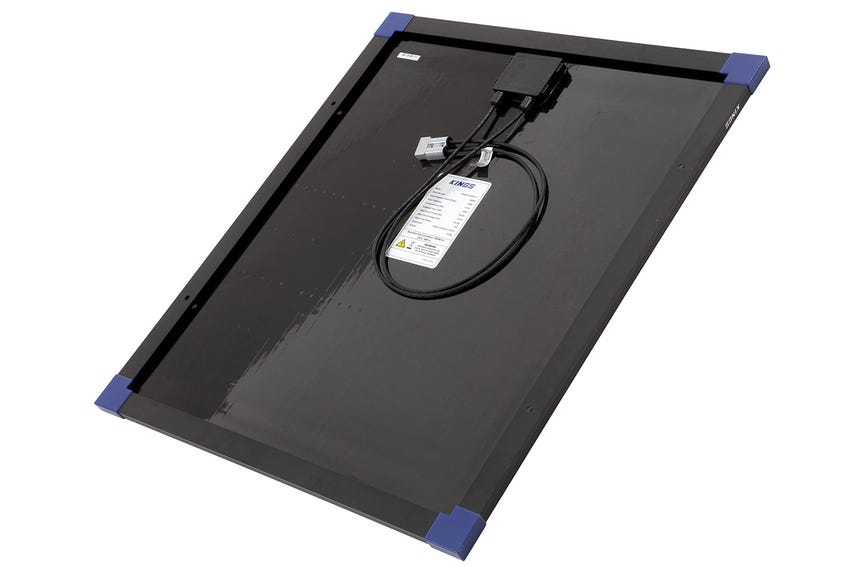Kings 100W Fixed Solar Panel | Up to 8.33A of charge at 12V | Grade A cells | 1.8cm Slimline Frame