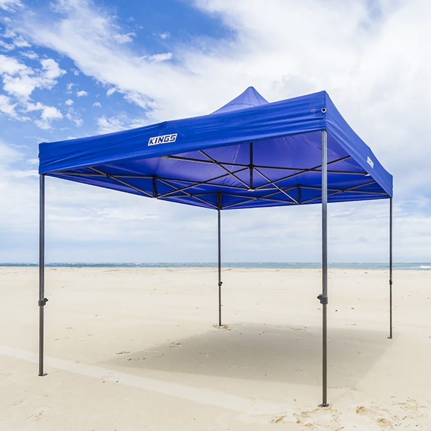 Kings 3x3m Portable Gazebo | Heavy Duty Steel Frame | UPF50+ | Waterproof | 420D Coated polyester
