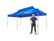 Kings 6x3m Portable Gazebo | Heavy Duty Steel Frame | UPF50+ | Waterproof | 420D Coated polyester
