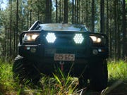 Kings 9" Lethal Driving Lights (Pair) | Lens Covers Included | 1 Lux @ 1,212 M | 16,362  Lumens | IP68 and IP69K | 3mm Powder-Coated Brackets