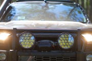 Kings 9" Lethal Driving Lights (Pair) | Lens Covers Included | 1 Lux @ 1,212 M | 16,362  Lumens | IP68 and IP69K | 3mm Powder-Coated Brackets