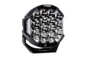 Kings Plus 9" Lethal Pro Driving lights | Covers Included | 1 Lux @ 1,627 M | 21,440 Lumens | IP68, IP69K, IK08 and CISPR25 approved | Die Cast Aluminium Brackets