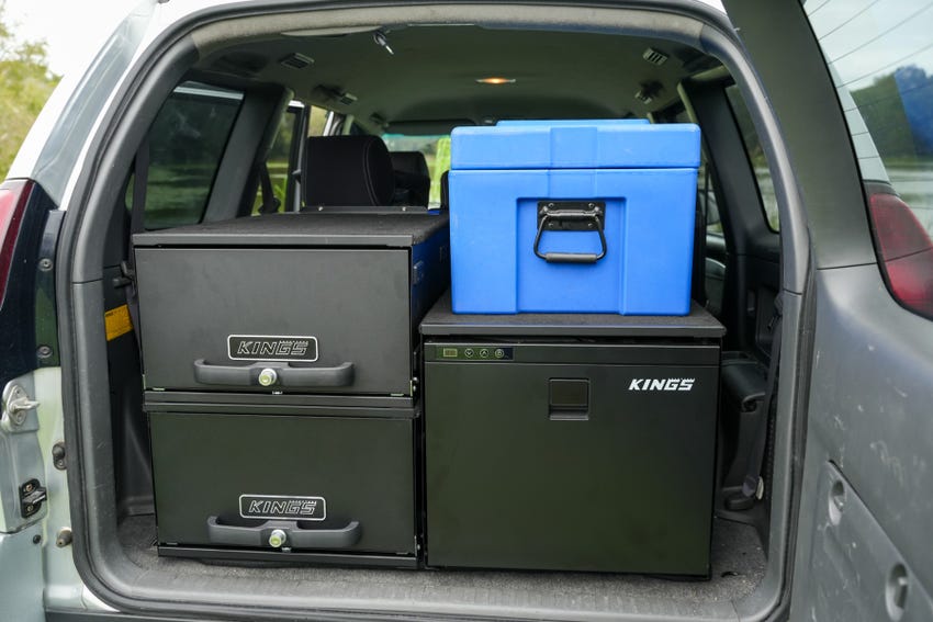 Kings Drawer Compartment Medium | Modular Design | Heavy Duty Frame | Premium Black Finish