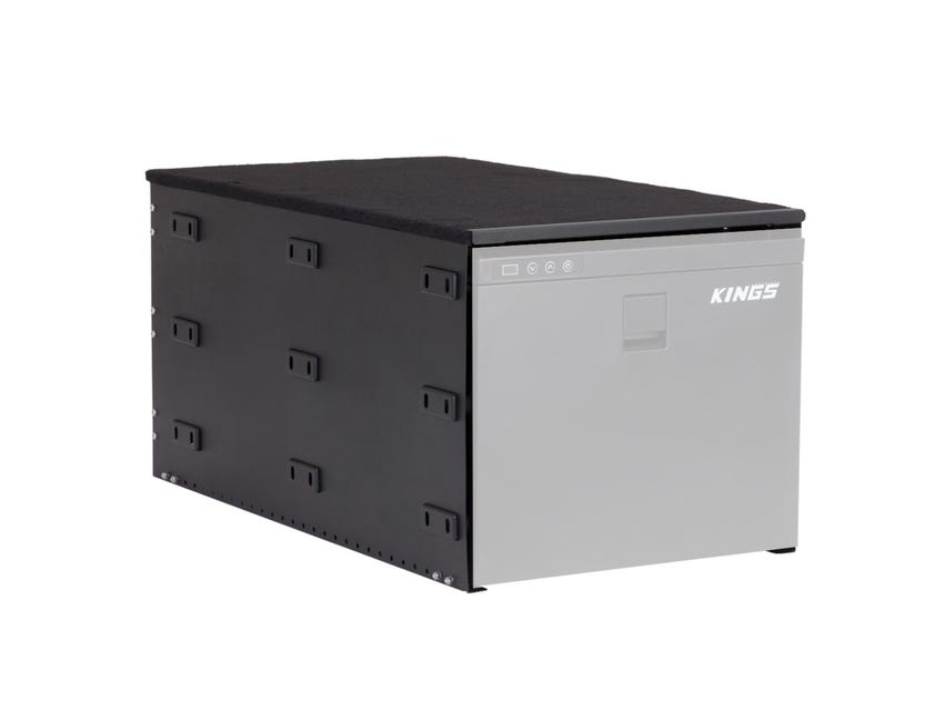 Kings Drawer Compartment Medium | Modular Design | Heavy Duty Frame | Premium Black Finish