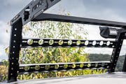 Kings Universal Ute Tub Rack | 3mm Zinc Powdercoated Steel | Adjustable Height & Width | Easy DIY Install