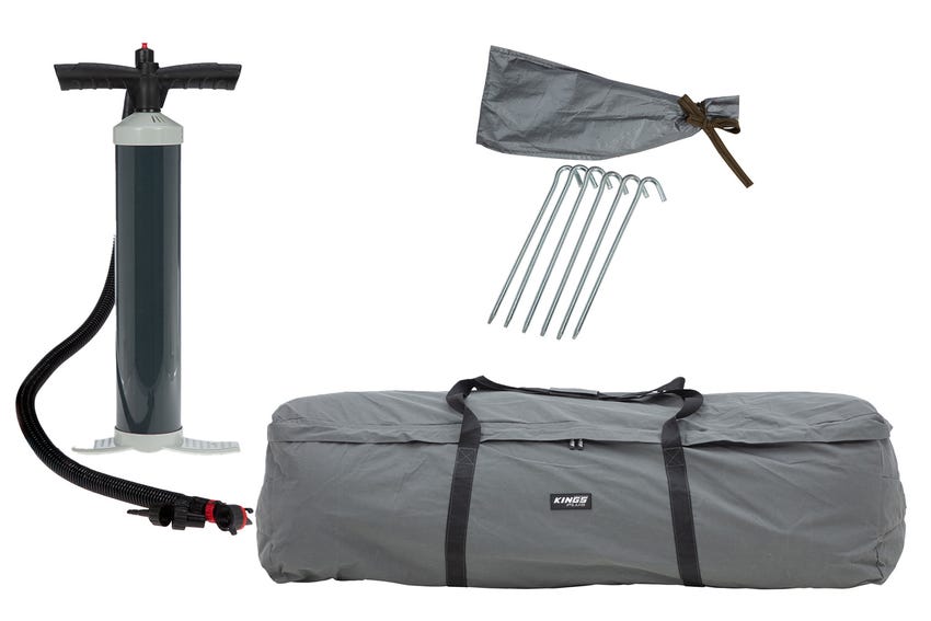 Bag and pump included