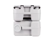 Kings 20L Portable Camping Toilet | Flushable | Double-Sealed | Hygenic | Portable